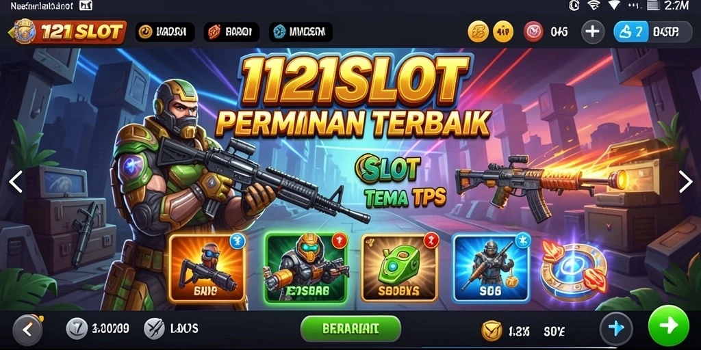 Tampilan seru gameplay 1121SLOT dengan grafik yang memukau.