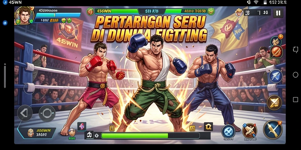 Screenshot utama 456WIN yang menampilkan aksi pertarungan yang seru.