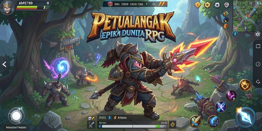 Tangkapan layar dari petualangan seru di AMS789 yang menampilkan pertarungan epik.