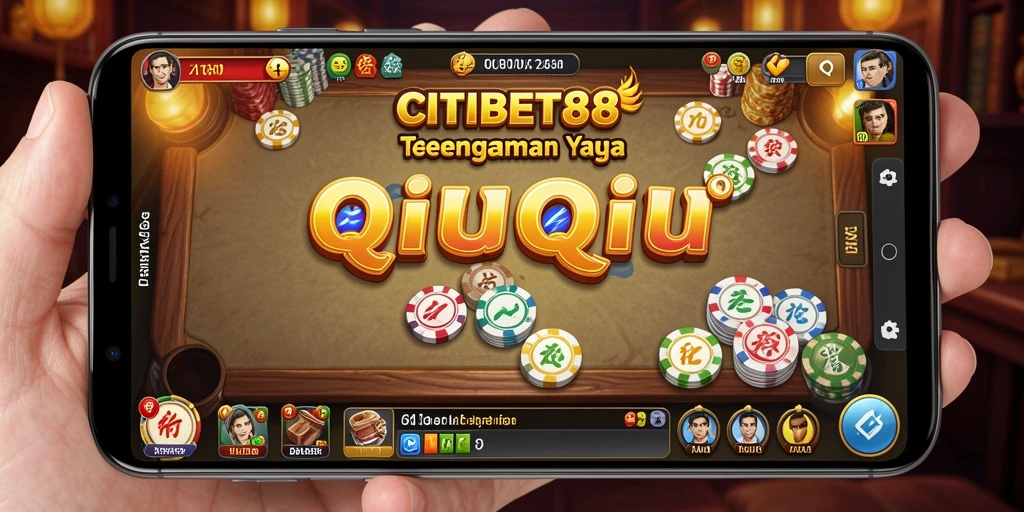 Tampilan gameplay QiuQiu yang memukau dan menantang.