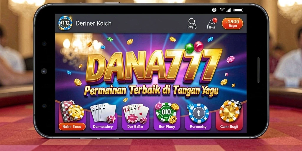 Screenshot gameplay DANA777 menampilkan pengalaman kasino yang mengasyikkan.