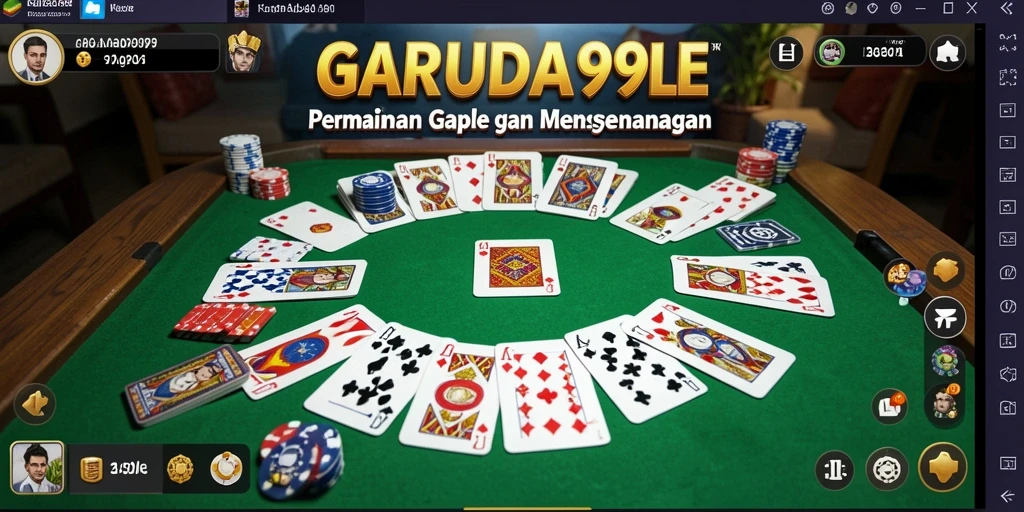 Tampilan menarik gameplay GAPLE yang seru dan interaktif.