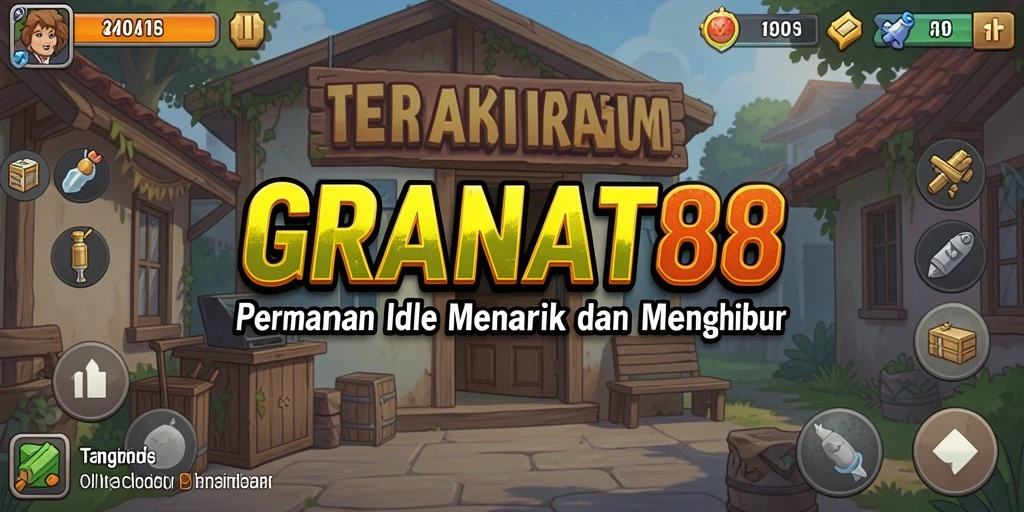 Tampilan gameplay GRANAT88 yang menarik dan menawan dalam genre Idle.