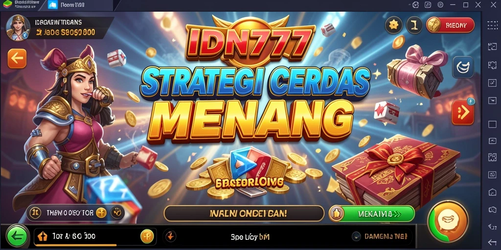 Tampilan menarik dari gameplay strategi IDN777 yang penuh aksi.