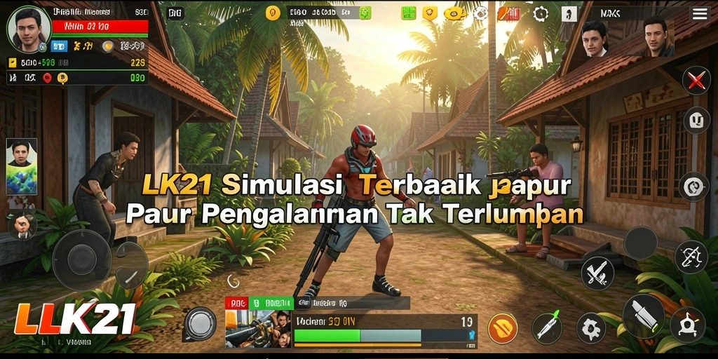 Tampilan gameplay LK21 yang realistis dan menarik untuk simulasi.