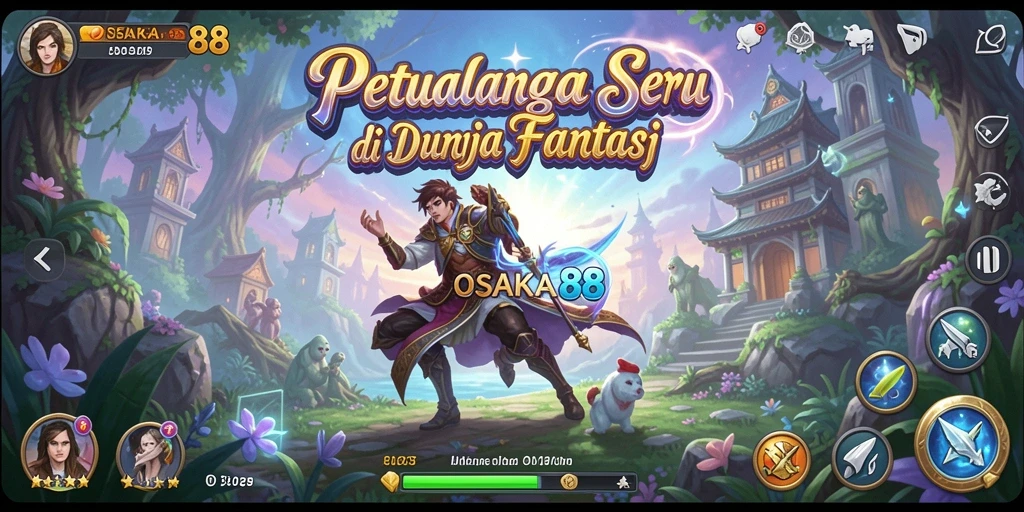 Tampilan menakjubkan dari gameplay OSAKA88 dalam petualangan seru.