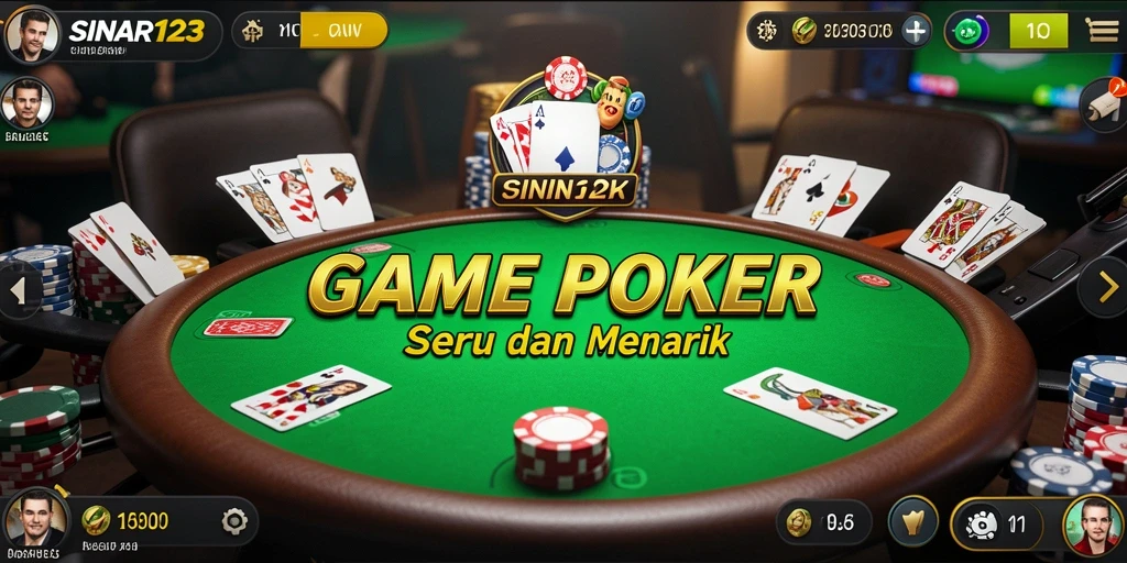 Tampilan gameplay seru dan interaktif dari SINAR123.