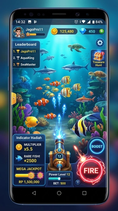 Screenshot aplikasi jago11 yang menunjukkan kategori unggulan.